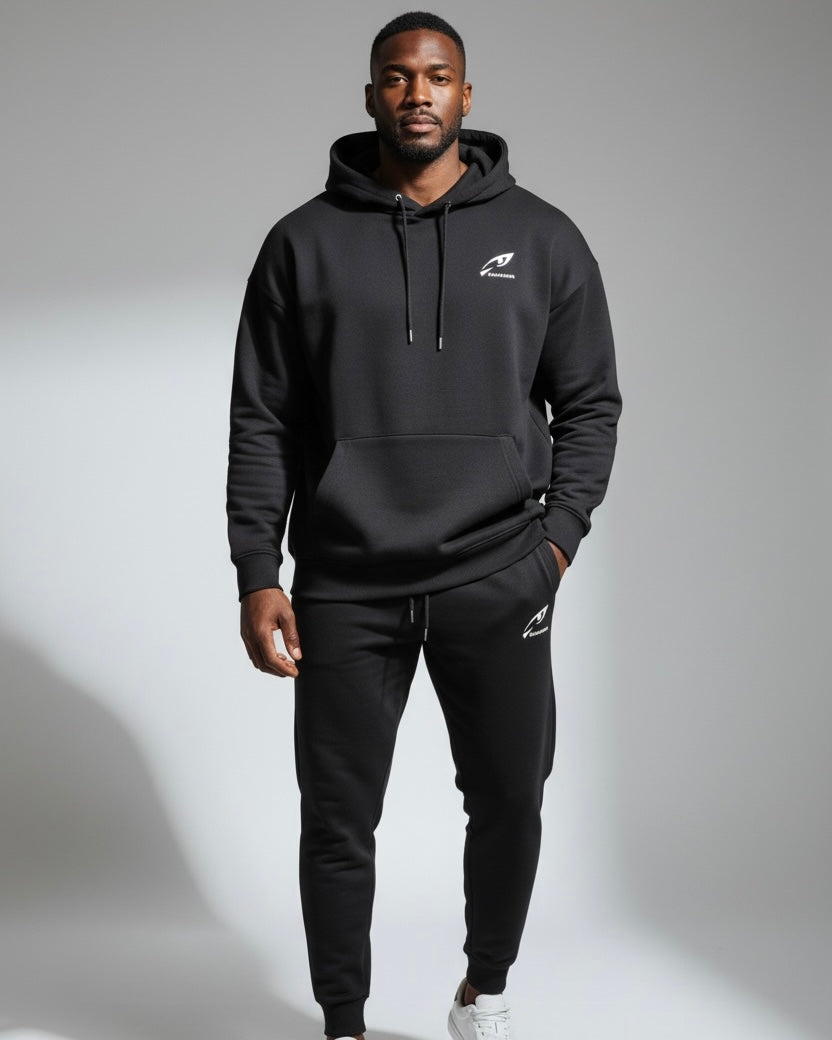 ROARFORM™ Set – Hoodie & Joggers (Black)