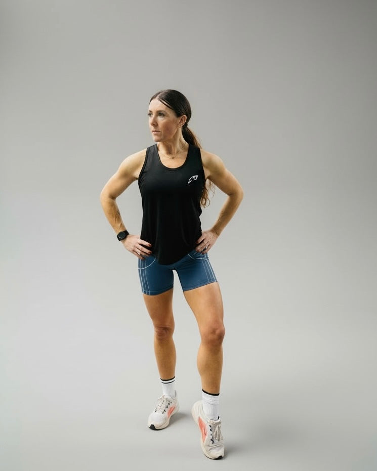 ROARFORM™ Women’s Performance Strap-Back Training Vest – Black