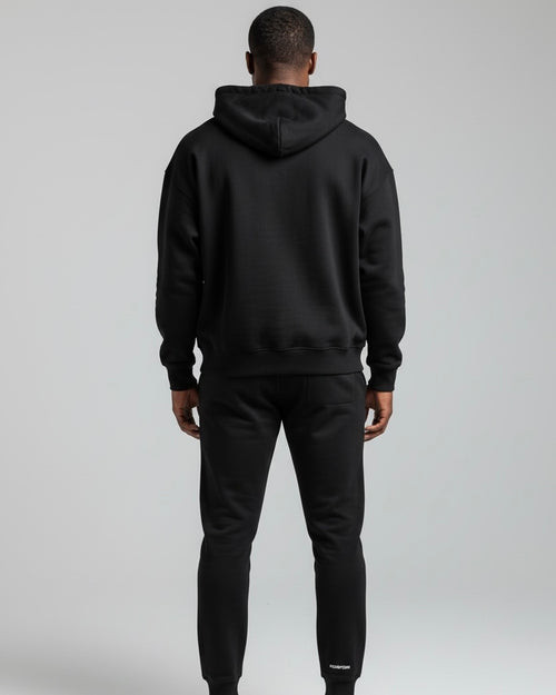 ROARFORM™ Heavyweight Set – Black (Hoodie & Joggers)