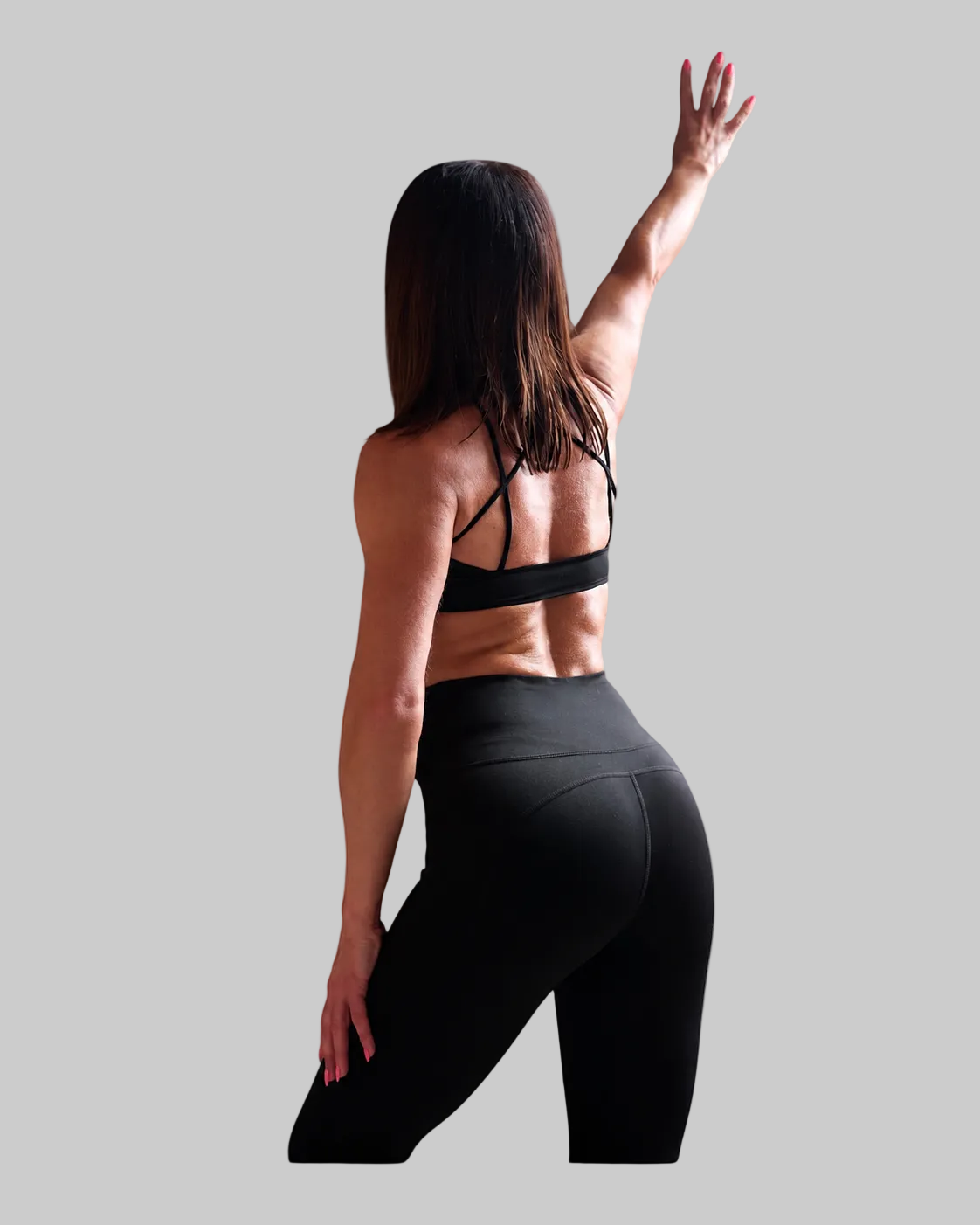 ROARFORM™ Women’s Performance Set – Black (Sports Bra & Leggings)