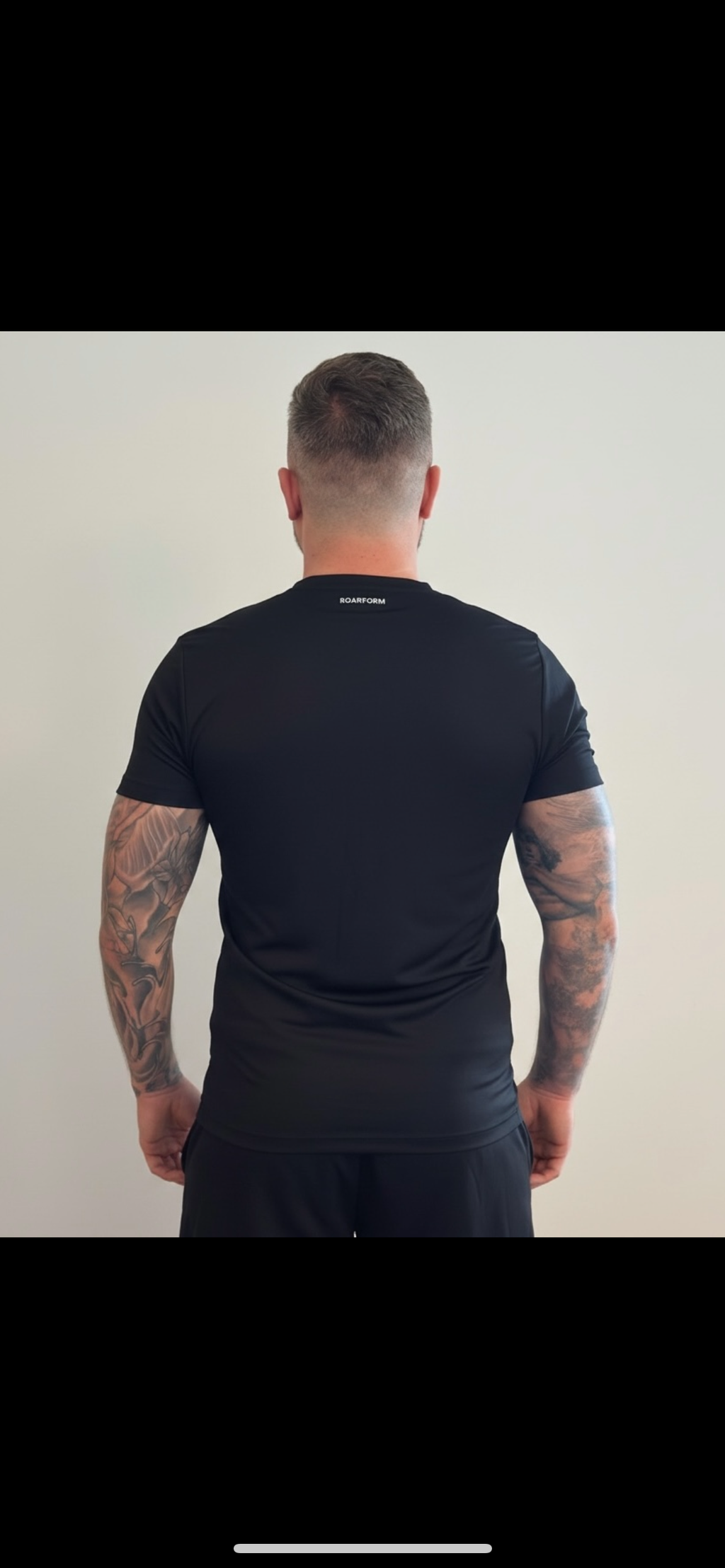 ROARFORM™ Men’s Performance T-Shirt – Black