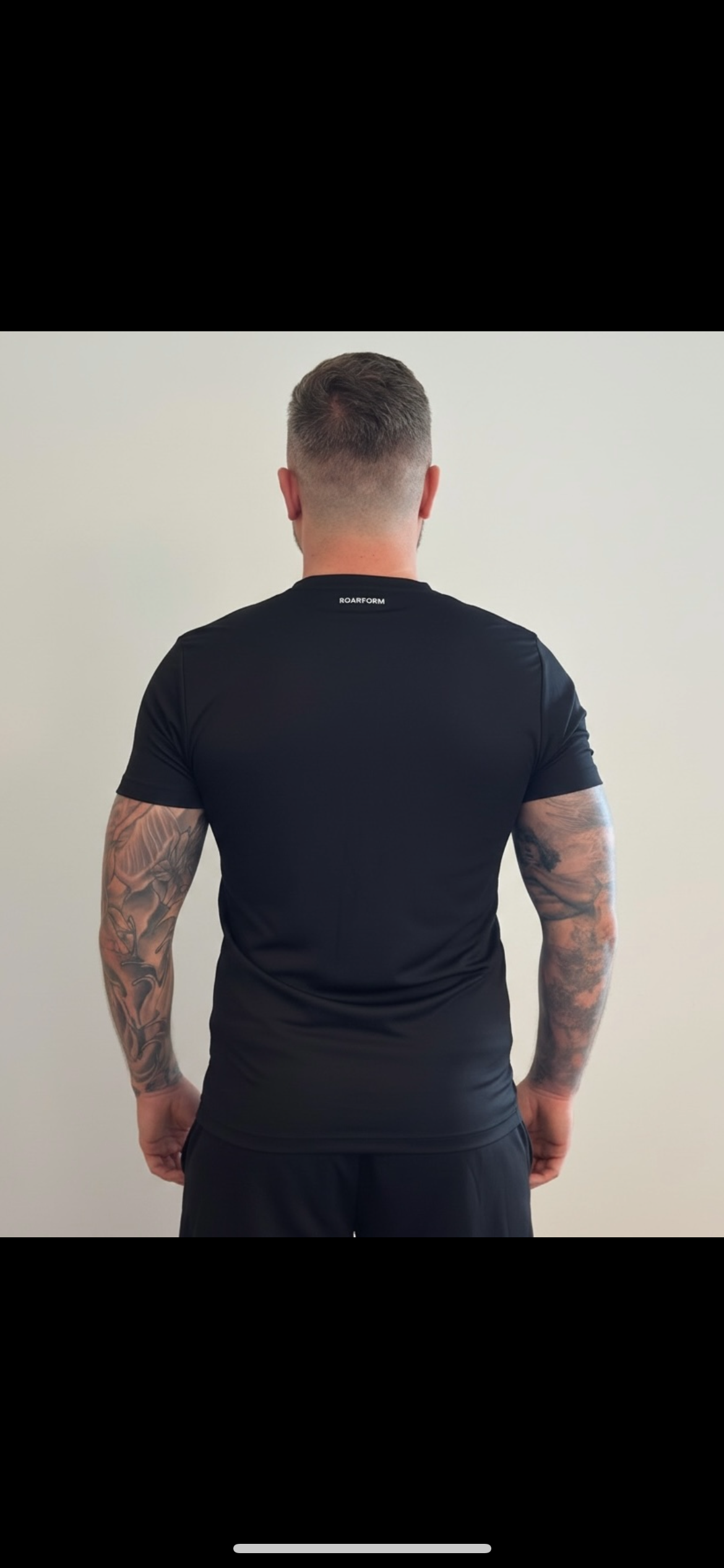 ROARFORM™ Men’s Performance T-Shirt – Black